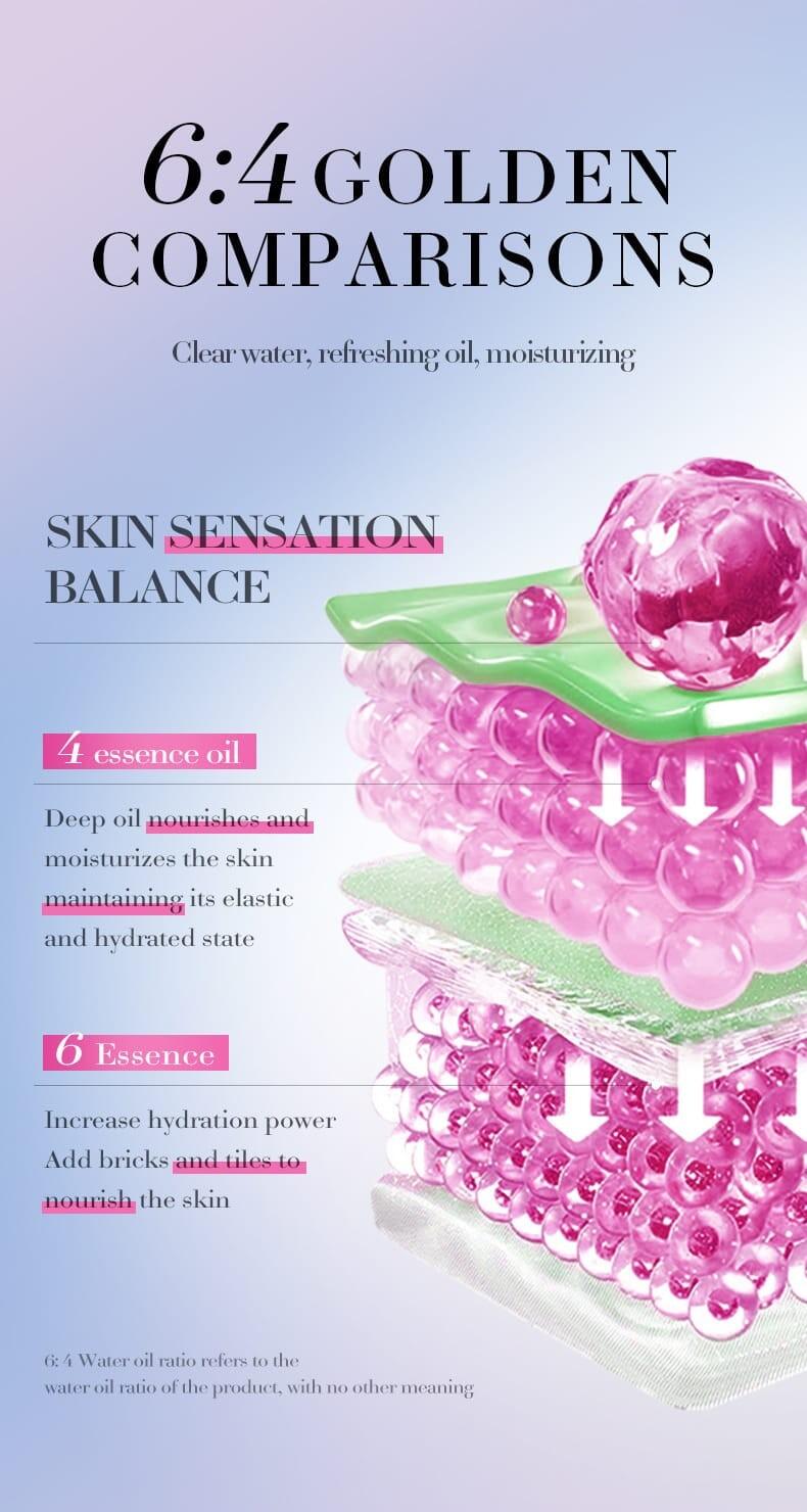 Piel equilibrada con sérum purificante reafirmante