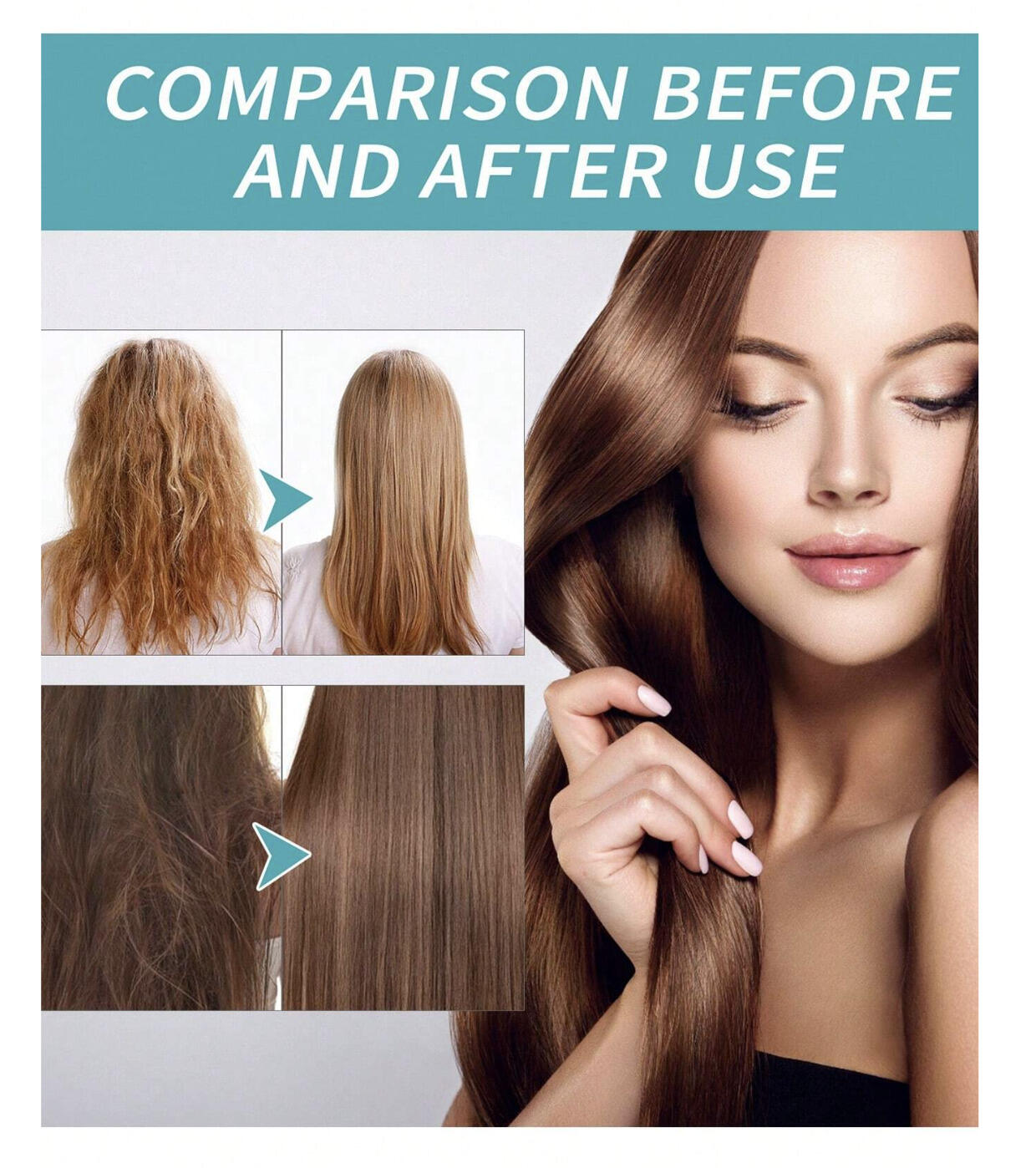 Alisado duradero con crema nutritiva