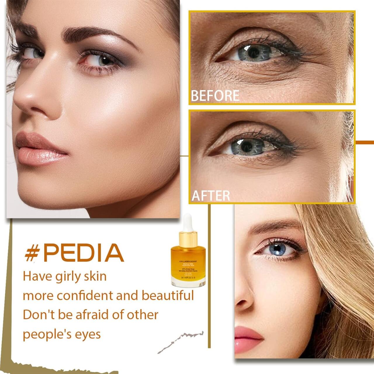 Elasticidad renovada con sérum boost colágeno