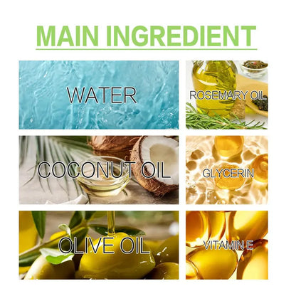 Crecimiento rápido con aceite reparador