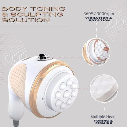 Masajeador anticelulítico corporal profesional reafirmante con vibración