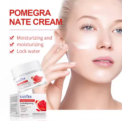 Luminosidad diaria crema facial granada hidratante