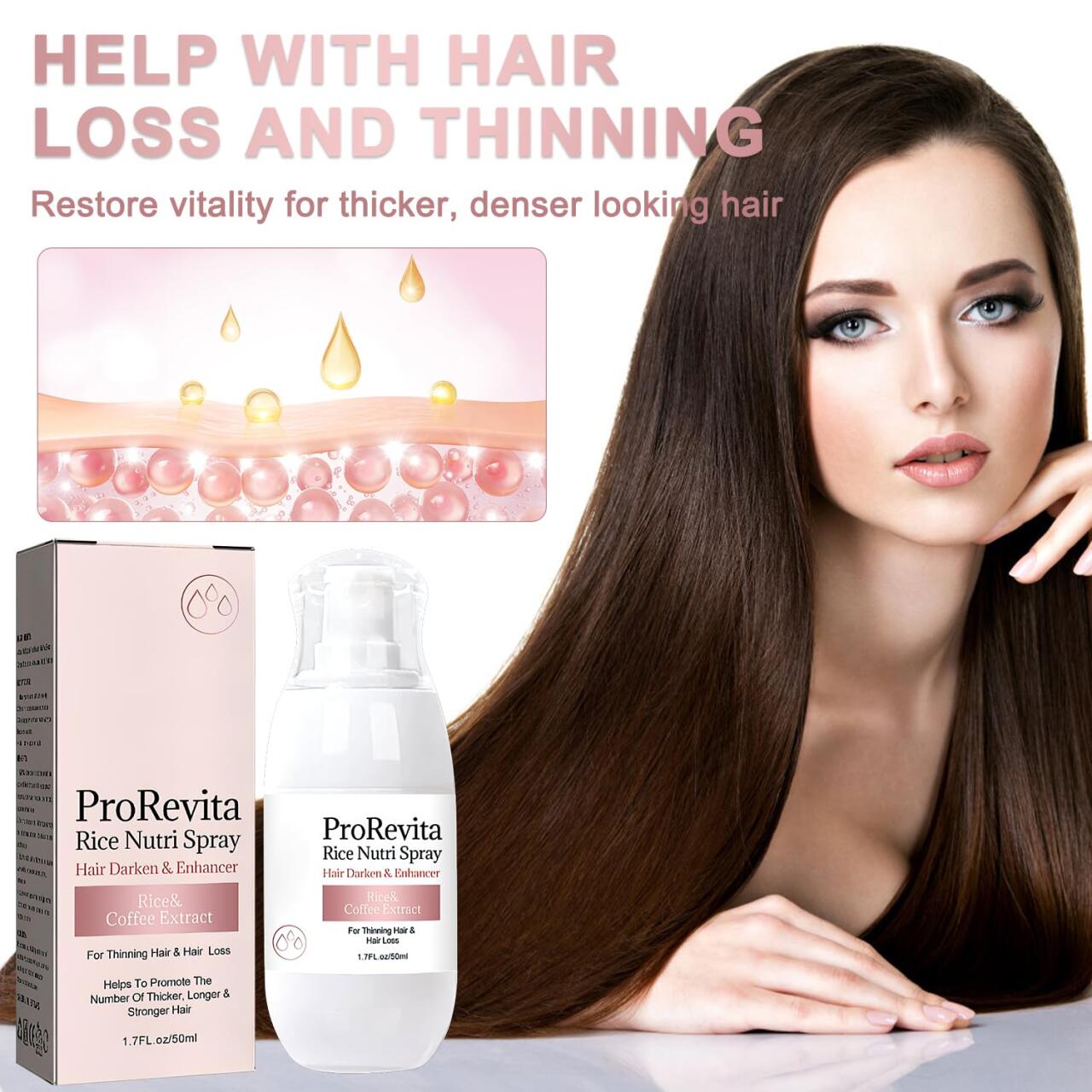 Crecimiento rápido anticaída para densidad