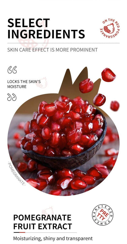 Luminosidad inmediata serum facial granada vegano