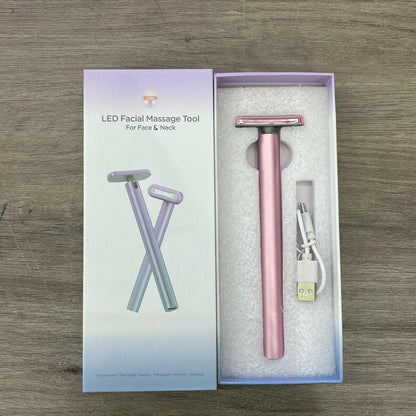 Luz rejuvenecedora masajeador facial reafirmante