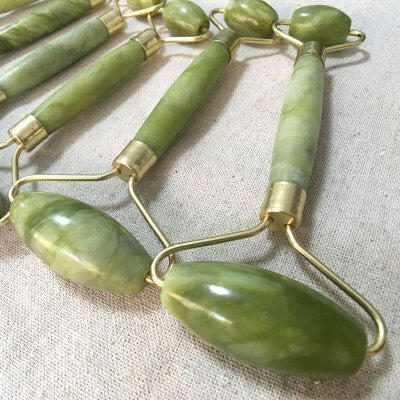 Belleza natural kit jade masaje rejuvenecedor